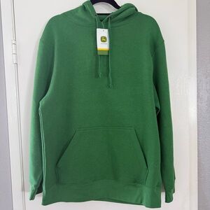John Deere Hoodie for Men Green Size M